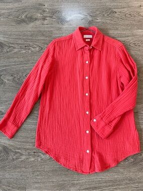 Aritzia AirPlush Cotton Sail Shirt